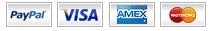 Paypal, Mastercard, Visa & Amex Paypal, Mastercard, Visa & Amex
